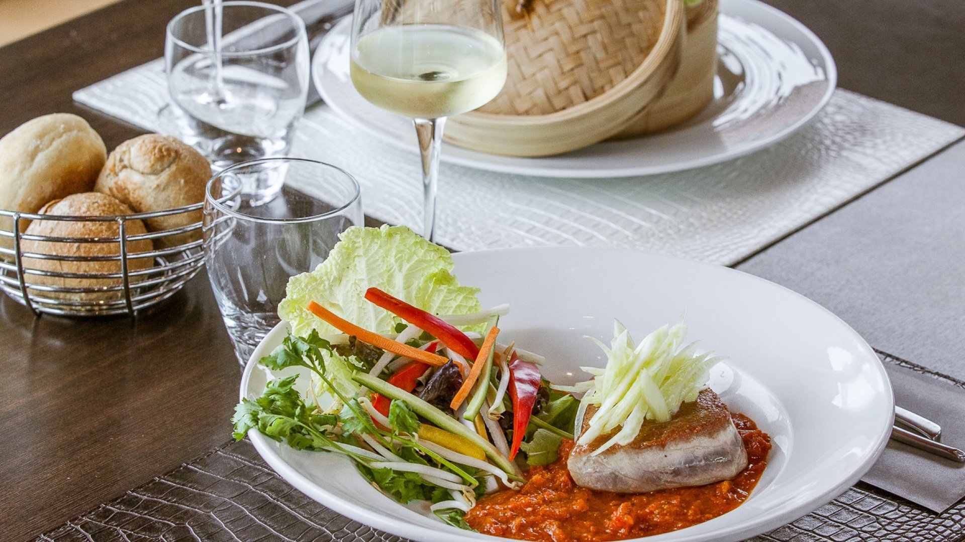 MENU AUX SAVEURS ENSOLEILLEES